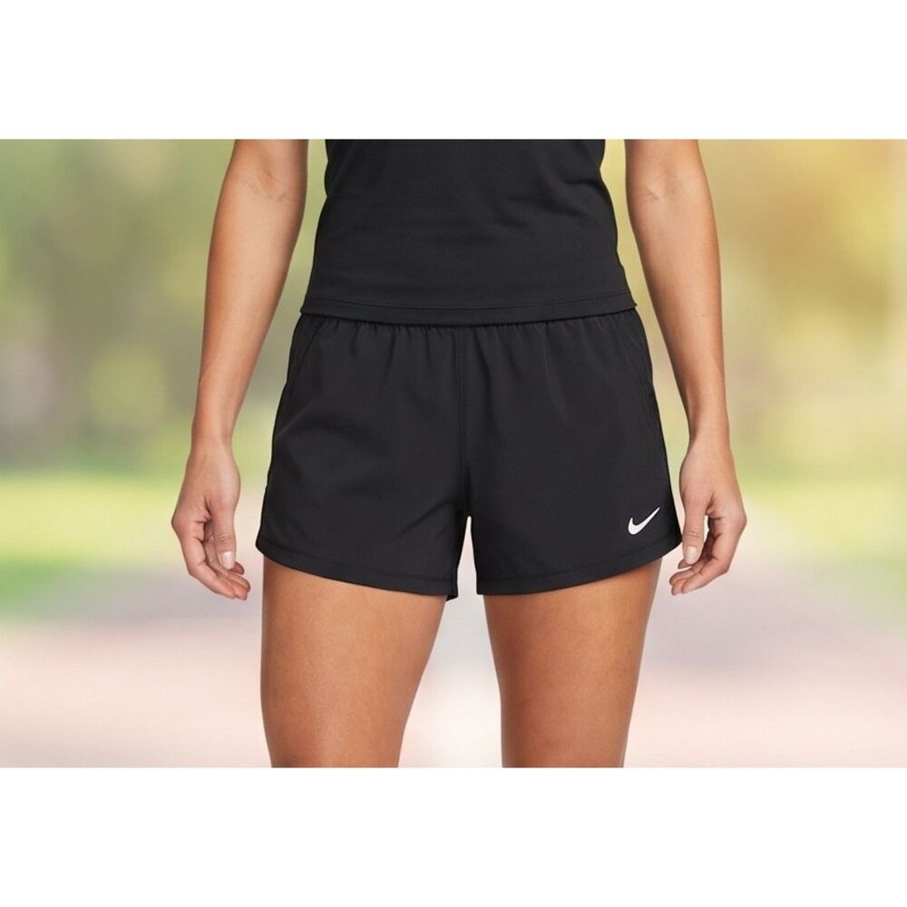 Nike Sphere Dry Stretch Women's Running Athletic Shorts Size S (4-6) Black